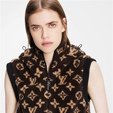 louis vuitton sleeveless jacket|Louis Vuitton jacket with pouches.